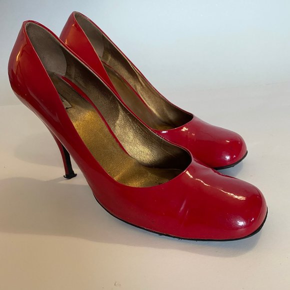 Vintage Y2K Almond Toe Patent Leather Miu Miu heels size 41 - Picture 2 of 4